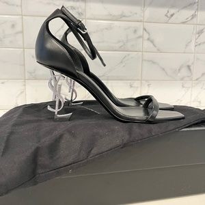 YSL Leather Heels